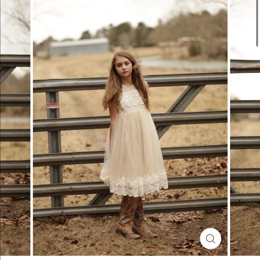 Riley Tulle ivory dress/gown
